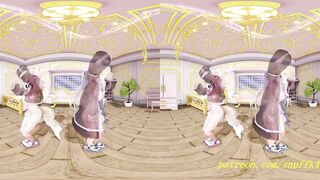 Get up close and personal with the hottest MMD dances in 3D VR 180mm