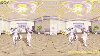 Get up close and personal with the hottest MMD dances in 3D VR 180mm