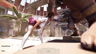 Lara's awakening from sleep leads to a wild interracial gangbang with 1,000 strangers watching in 3D!