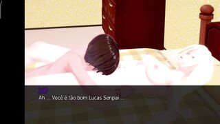 Naruto Hentai 3D: Sucking ino's tight pussy with Naruto's help - 1 image