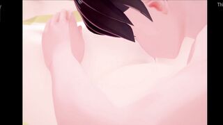 Naruto Hentai 3D: Sucking ino's tight pussy with Naruto's help - 3 image