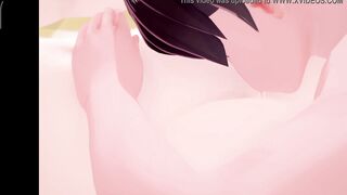 Naruto Hentai 3D: Sucking ino's tight pussy with Naruto's help - 5 image