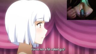 IvyAdventure's Hentai Episode 2: Blonde with Massive Natural Tits Rides in School - 3 image