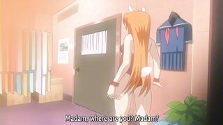 Businessmen pound hooker in uniform in a hardcore hentai