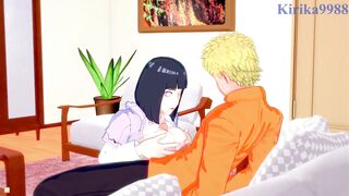 Naruto Uzumaki and Hinata Hyuga get wild with intense sex in Naruto Hentai - 1 image