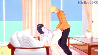 Naruto Uzumaki and Hinata Hyuga get wild with intense sex in Naruto Hentai - 3 image