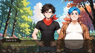 Big boobs & sexy outfit in public - farmer Kink's 3D hentai game