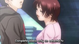 Stepmom gives Him his First Handjob: Uncensored Hentai - 3 image