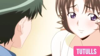 Stepmom gets caught by stepson jerking off in animated hentai - 4 image