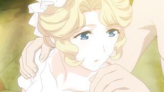 Watch this big-titted maid get fucked hard in this steamy hentai - 4 image