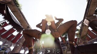 Lara's holes pounded hard in a wild 3D hentai gangbang - 3 image