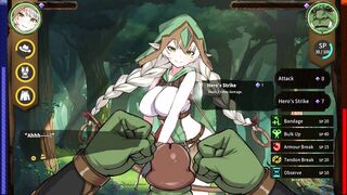 Sexy anime game turns into pregnancy-filled sexcapade with nineve - 1 image