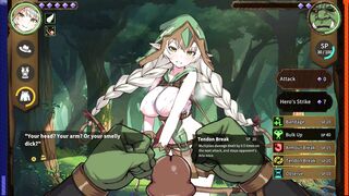 Sexy anime game turns into pregnancy-filled sexcapade with nineve - 3 image