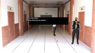 Big-titted stranger in elevator destroys her asshole & makes her cum in 3D hentai game - 4 image