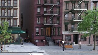 Big-titted stranger in elevator destroys her asshole & makes her cum in 3D hentai game - 5 image