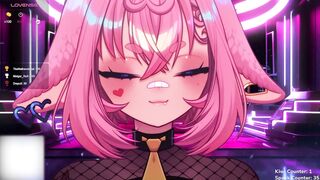 Sexy Hentai Gamer Girl VTuber Plays Hentai Game with Herself - 3 image