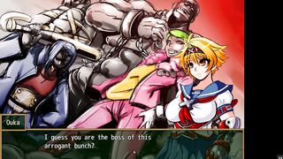 Kamikaze Kommittee Ouka RPG: Sexy Japanese Kata Pose vs. Bad Guys - Ep.1