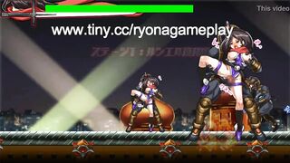 Sexy soldier babe in Sc Azuka hentai game gets naughty with soldiers in steamy sex game - 1 image