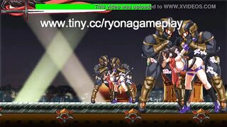 Sexy soldier babe in Sc Azuka hentai game gets naughty with soldiers in steamy sex game - 3 image