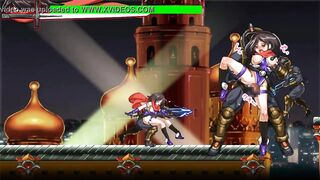 Sexy soldier babe in Sc Azuka hentai game gets naughty with soldiers in steamy sex game - 5 image