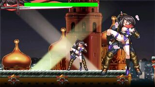 Sexy soldier babe in Sc Azuka hentai game gets naughty with soldiers in steamy sex game - 7 image