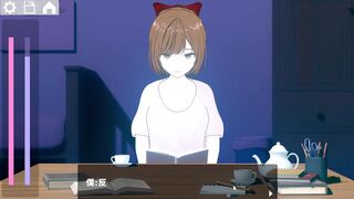 Naughty Tease My Tutor in a Short-Handed Hentai Game