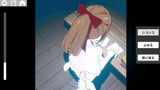 Naughty Tease My Tutor in a Short-Handed Hentai Game