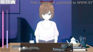 Naughty Tease My Tutor in a Short-Handed Hentai Game