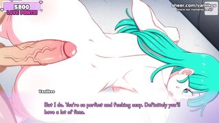 Hot busty hentai babe with big tits craves a massive cock in her tight pussy and ass - 4 image