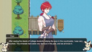 Redhead slut and big-ass cosplay girl get fucked hard in Village Rhapsody Part 9 Final I - 1 image