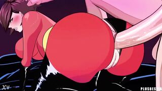 Get ready for a wild ride as this anime babe takes it up the ass and gets a hot creampie - 7 image