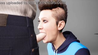 Get ready to gag on Quick Blowjob 3D Anime Game Hentai Animation Trailer