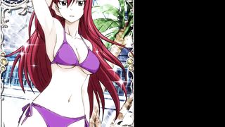 Erza Scarlet's first time in the wild - Anime Girls' wild ride! - 3 image