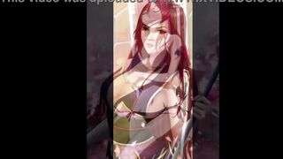 Erza Scarlet's first time in the wild - Anime Girls' wild ride!