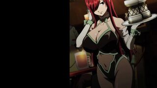Erza Scarlet's first time in the wild - Anime Girls' wild ride!