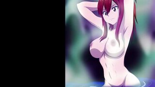 Erza Scarlet's first time in the wild - Anime Girls' wild ride! - 9 image