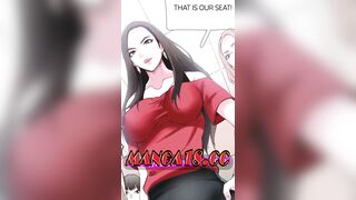 Stepmom gets a public milkshot & handjob in hentai video