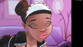 Watch this em pushy old man destroy tight pussy of models in desenho animated! - 2 image