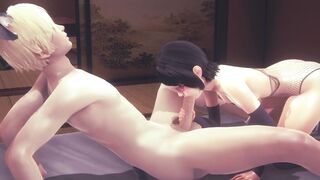 Naruto Hentai - Sarada Handjobs & Blows in Uncensored 3D Anime Game Porn