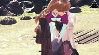 Anna Frozen gets her tight pussy drilled in HoneySelect2 anime uncensored video - 3 image