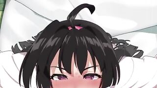 Check out this anime babe's deep BJ skills in this hot anime video! - 10 image