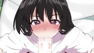 Check out this anime babe's deep BJ skills in this hot anime video! - 6 image