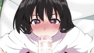 Check out this anime babe's deep BJ skills in this hot anime video! - 8 image