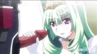 Big-titted Japanese teen gets massive creampie in uncensored cartoon hentai - 2 image