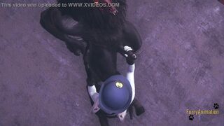 Watch Judy Hopps give a wild Zootropia Hentai handjob in 3D POV with cosplay & creampies! - 5 image