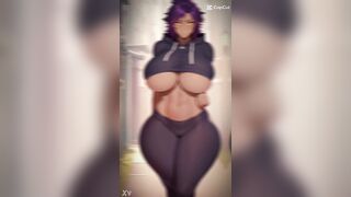 Sakura's legs are AI-powered in this pack of hentai cavalas & Gostosas legs