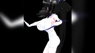 Check out these massive knockers getting pounded in MMD video