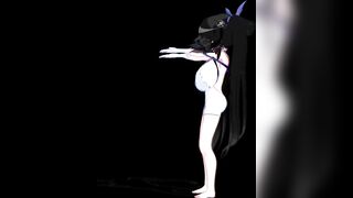 Check out these massive knockers getting pounded in MMD video