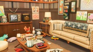 Preview version of The Upside Down - a 3D hentai love story with sexy sims 4 action - 1 image