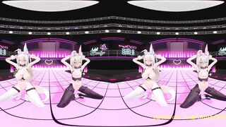 Get up close and personal with the hottest dance moves in VR 180 - Hentai